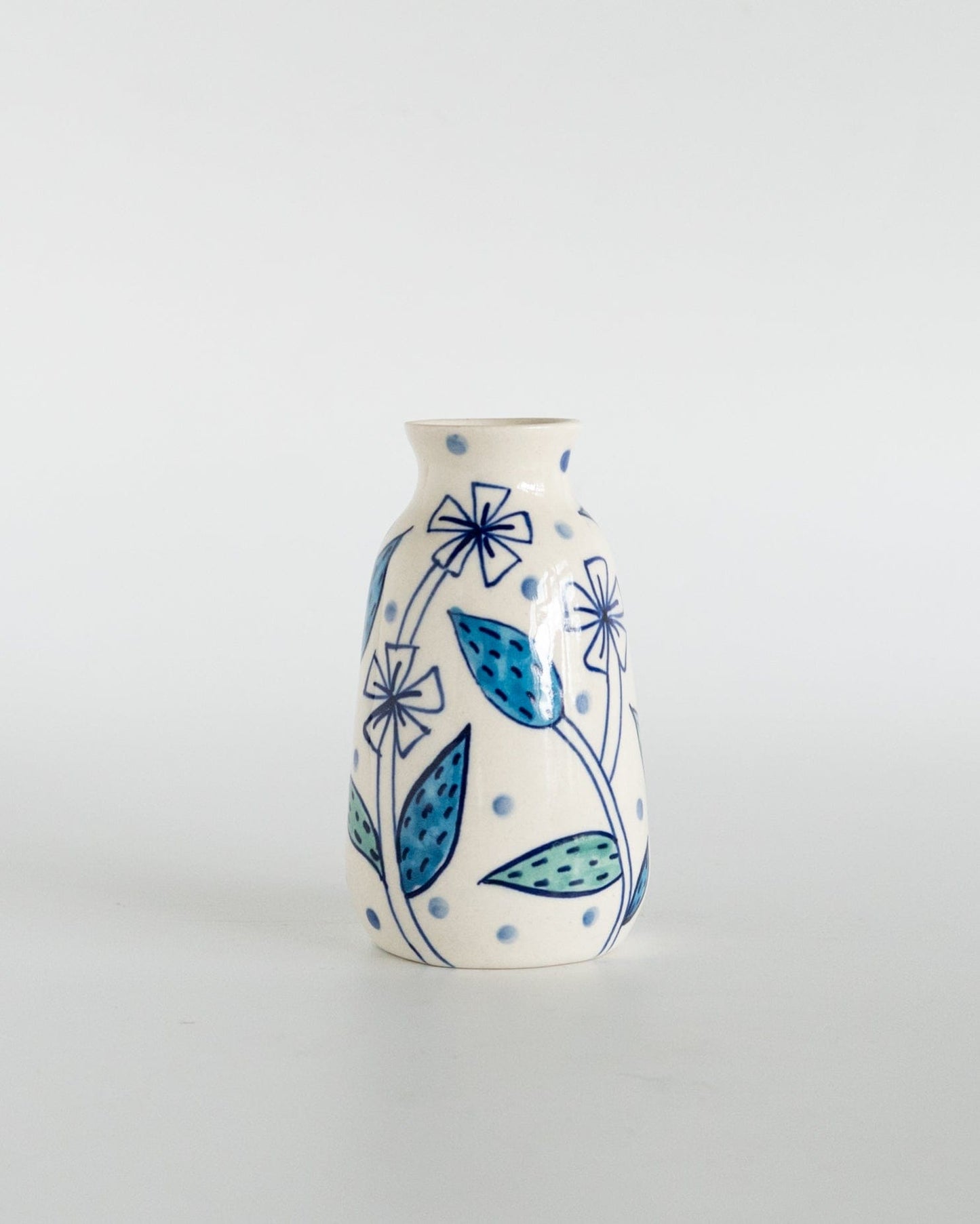 Botanical Charm Mini Vases - Set of 3