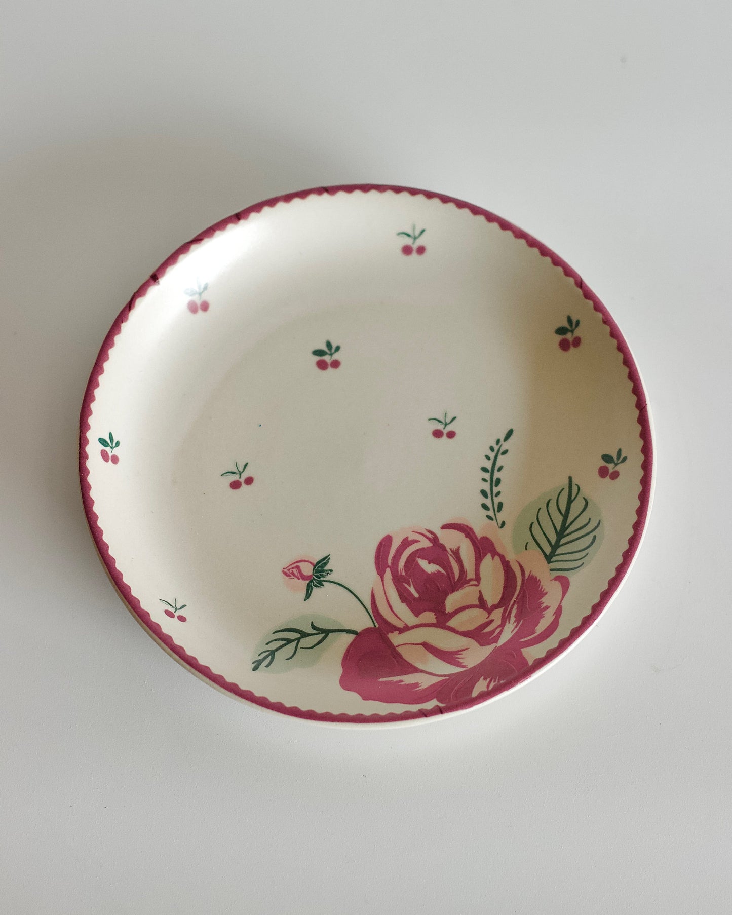Bloomsberry Ceramic Snacks Plate 12cm - Set of 4