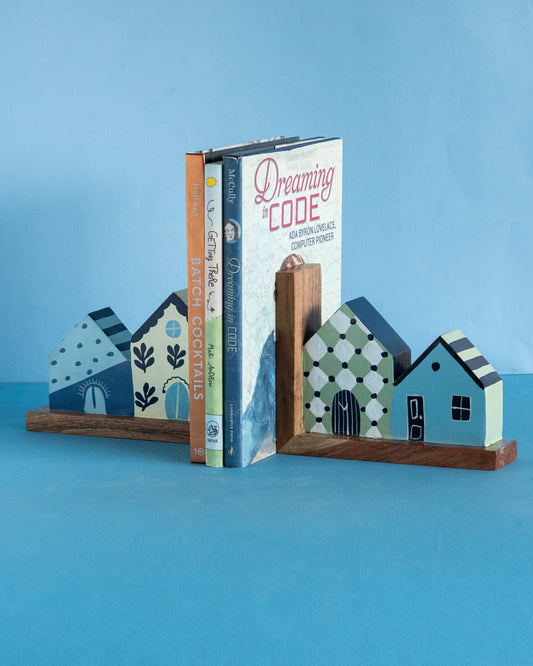 Book Nook Handpainted Bookeds - Set of 2
