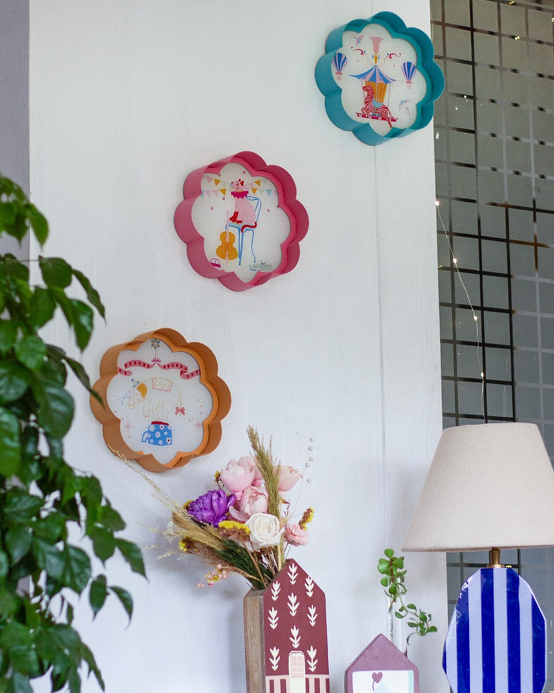 Carnival Animals Wall Art