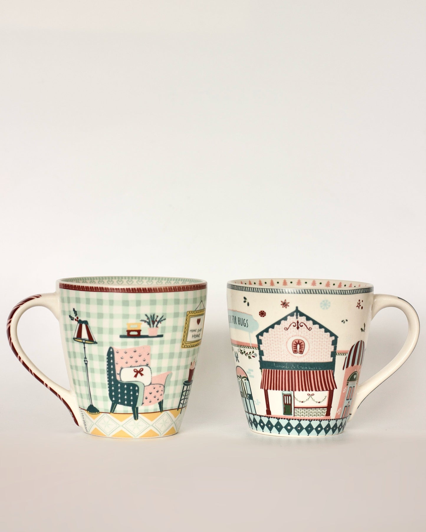Inside & Outside Ceramic Mugs