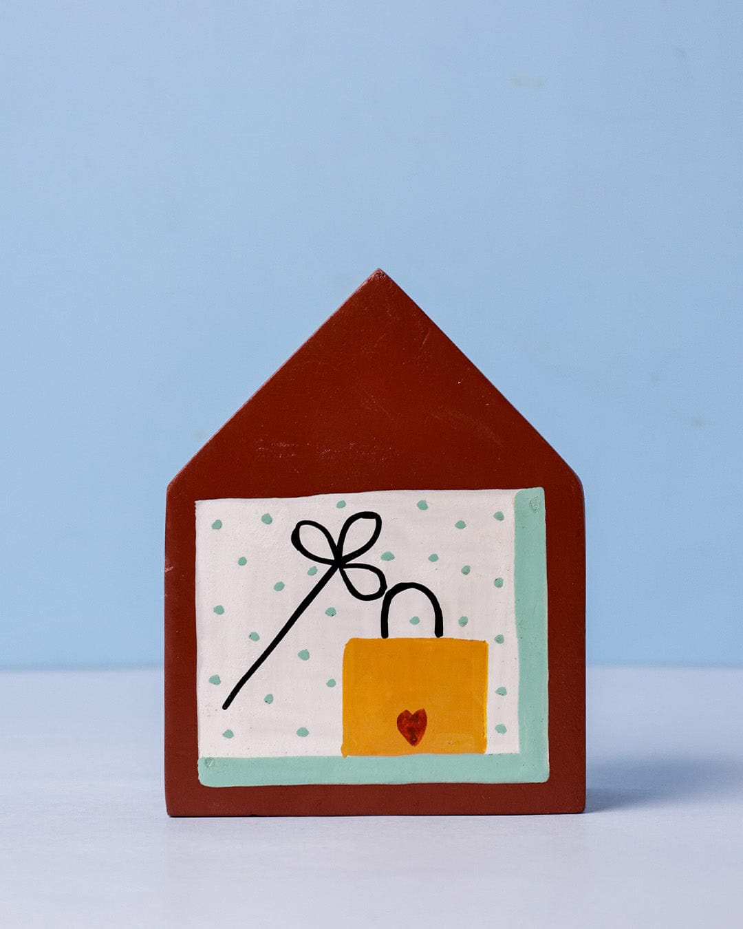 Keephouse Handpainted Vases & Bookends Set