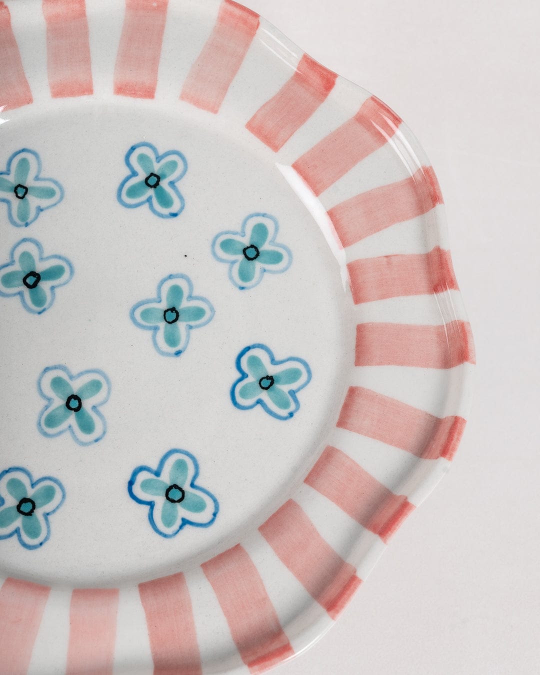 Masquerade Ceramic Cake Stand