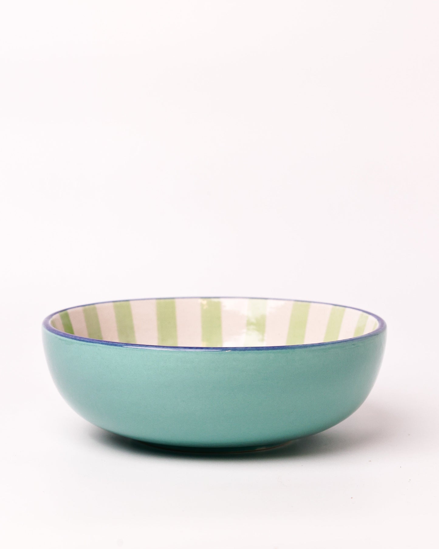 Perch Handpainted Ceramic Pasta Bowl