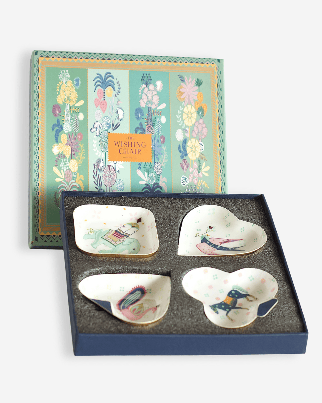 Quartet Trinket Trays with Gift Box - Set of 4