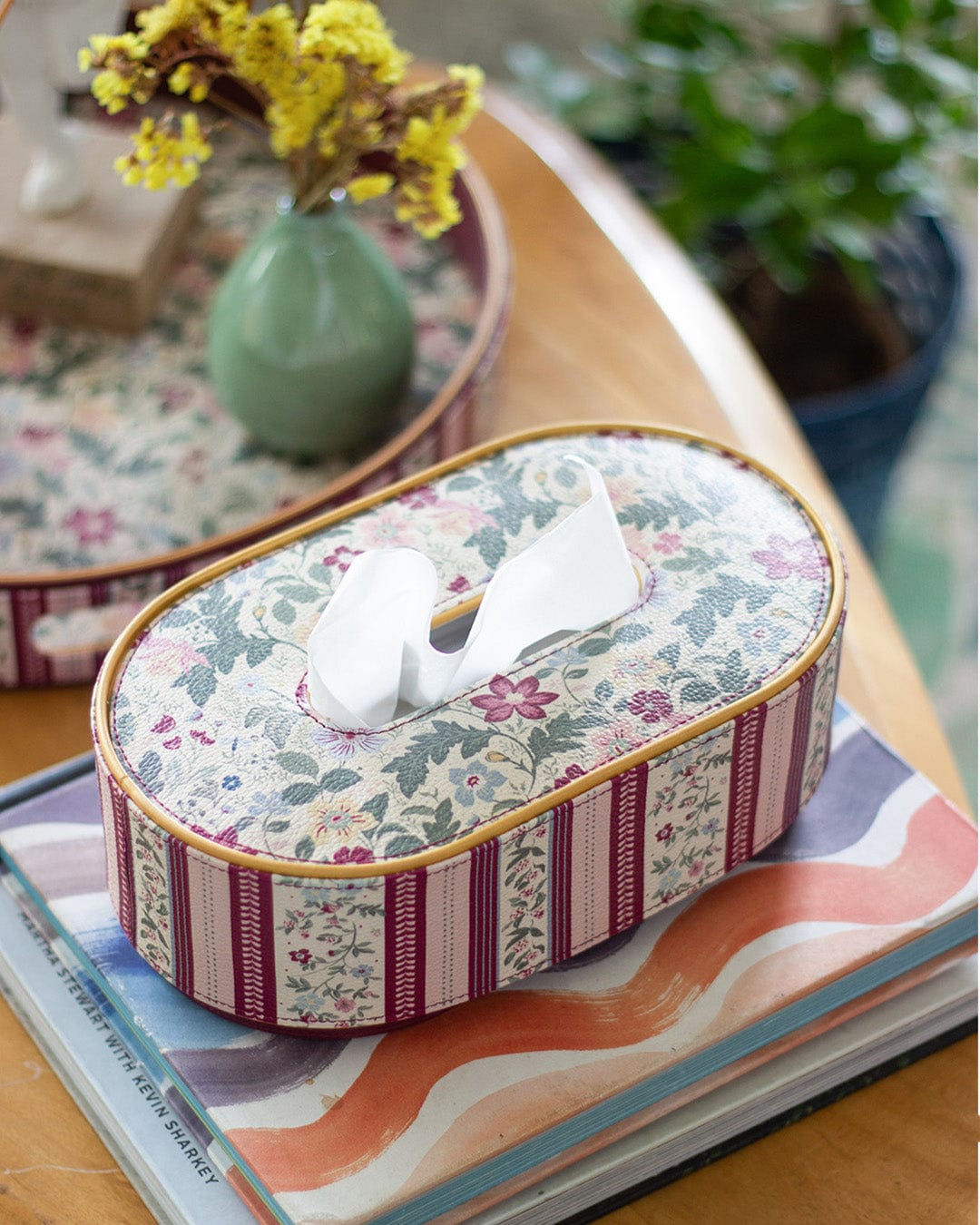 Botanica Vegan Leather Tissue Box