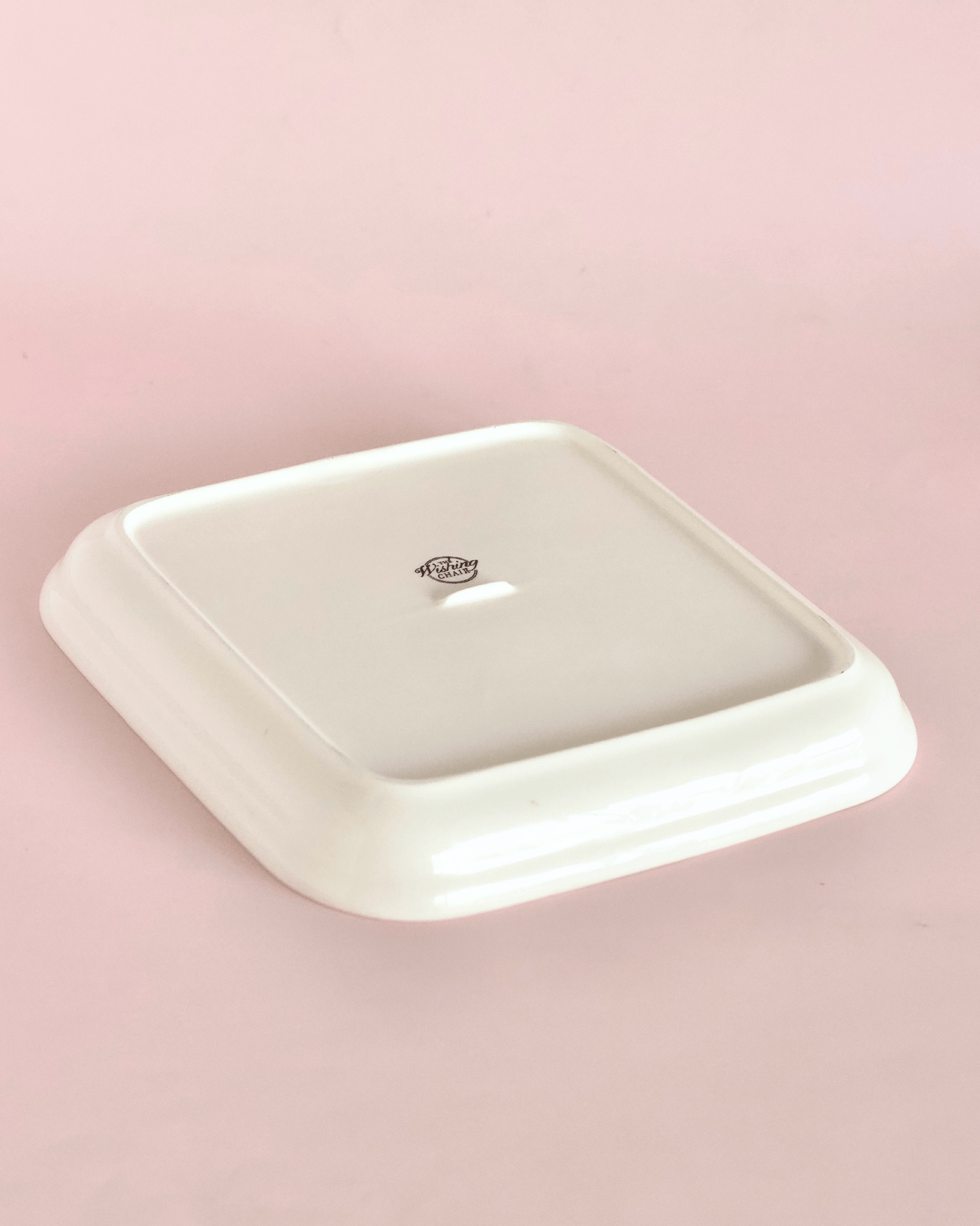 Sundrop Handpainted Ceramic Square Platter 20.5 cm