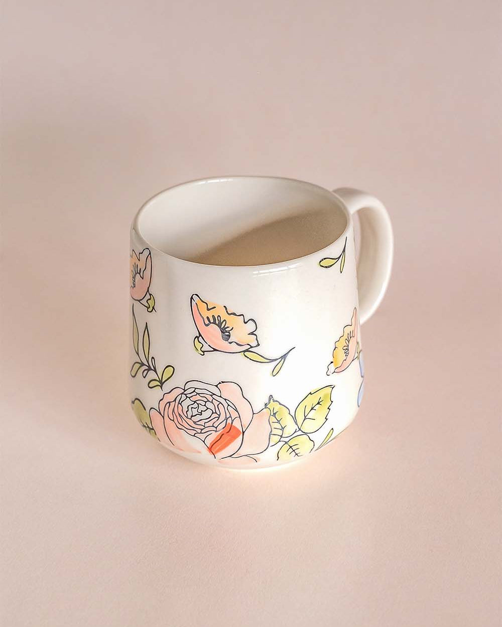 Bliss Out Handpainted Ceramic Mug
