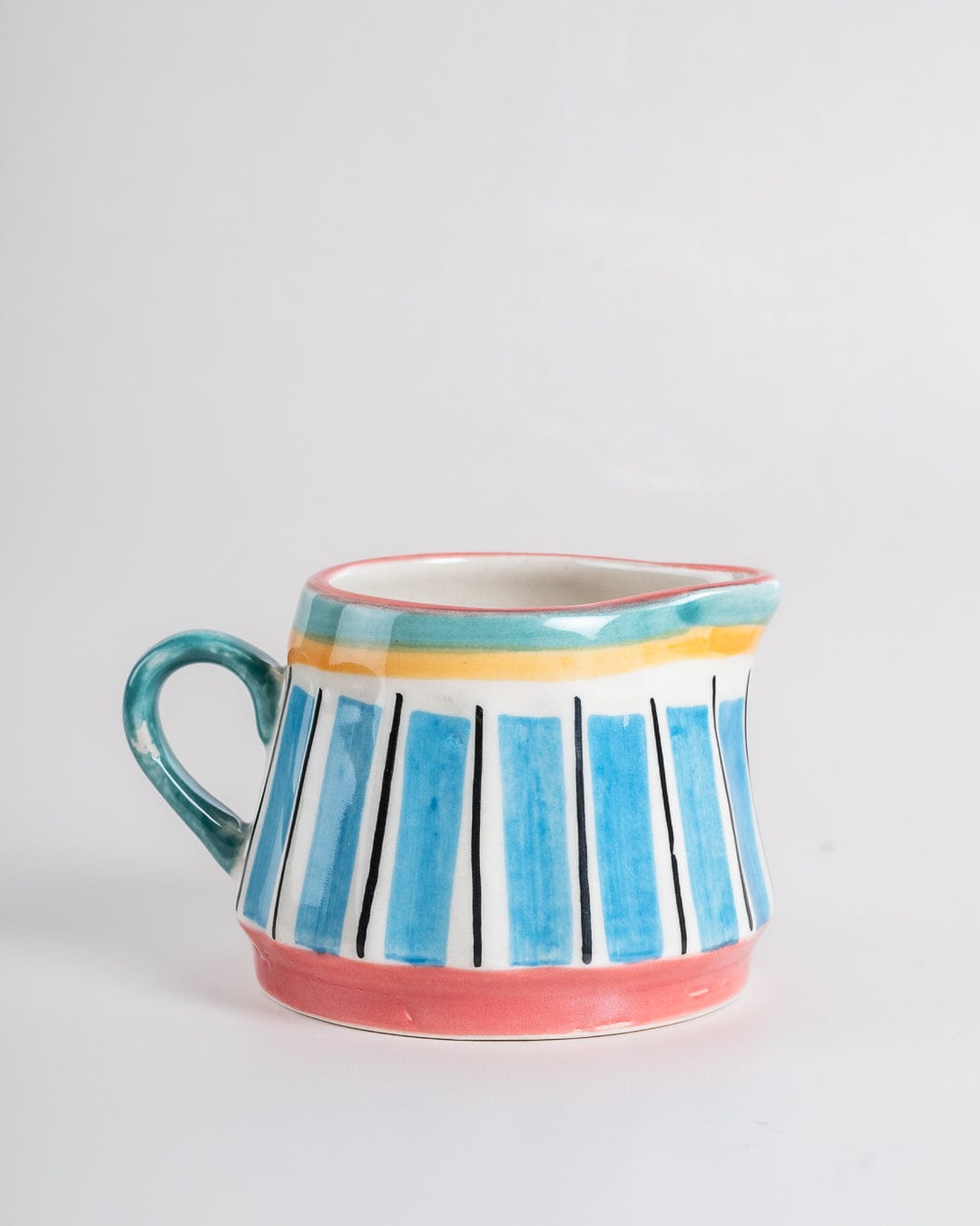 Masquerade Ceramic Milk Pot