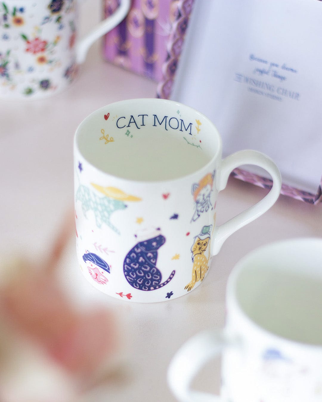 Purrfect Mom Fine China Mug