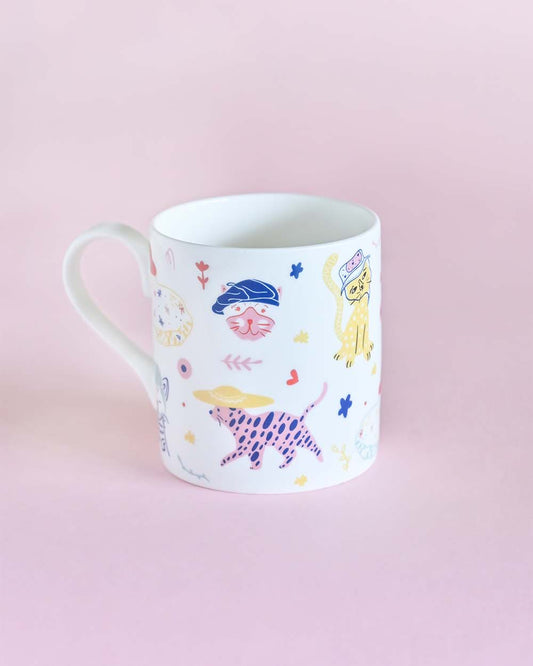 Purrfect Mom Fine China Mug