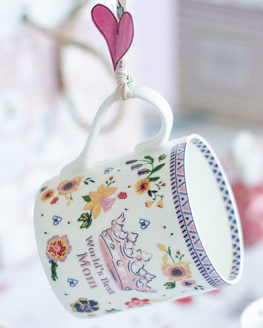 Worlds Best Mom Fine China Mug