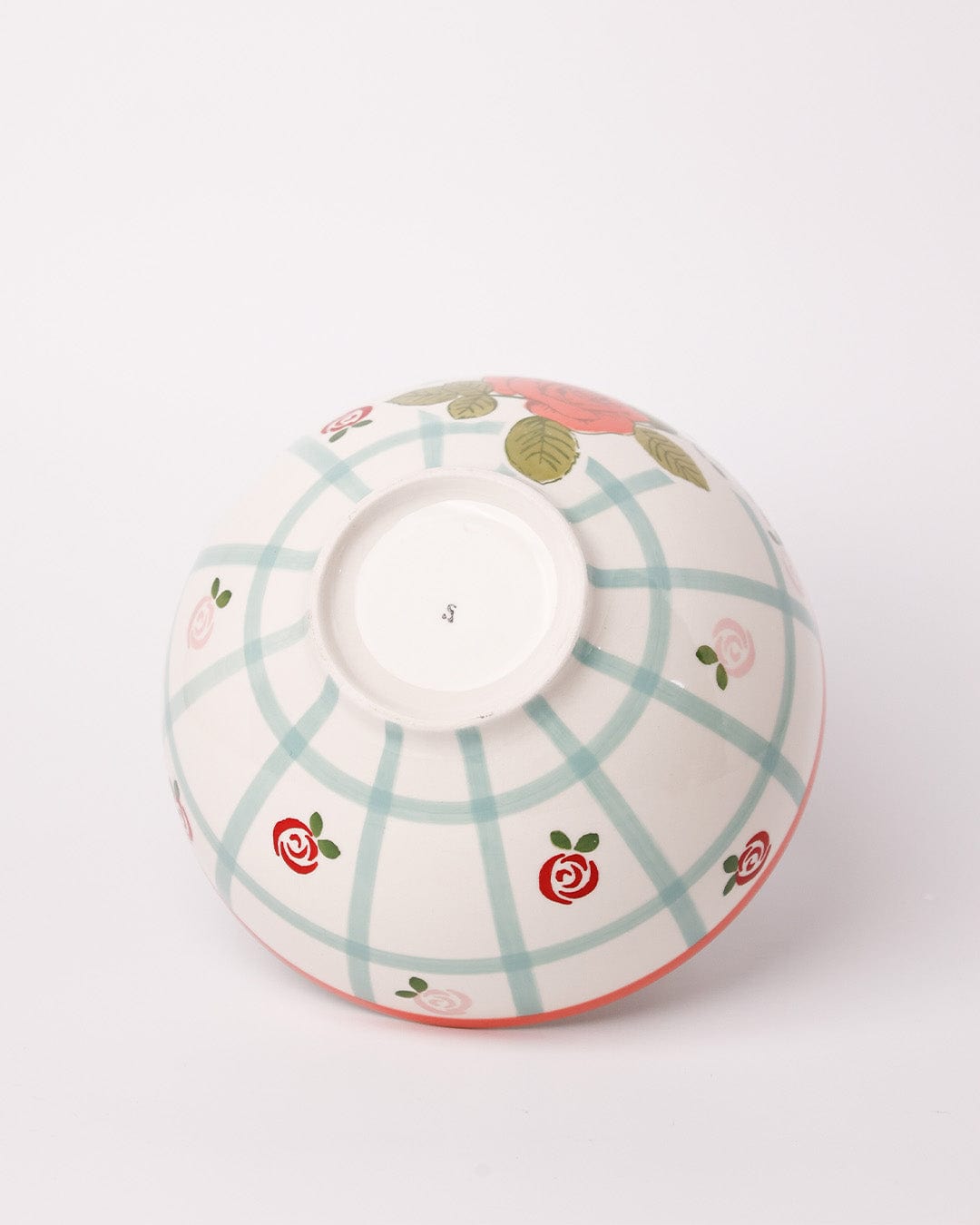 Tea Garden Handpainted Ceramic Bowl 15 cm