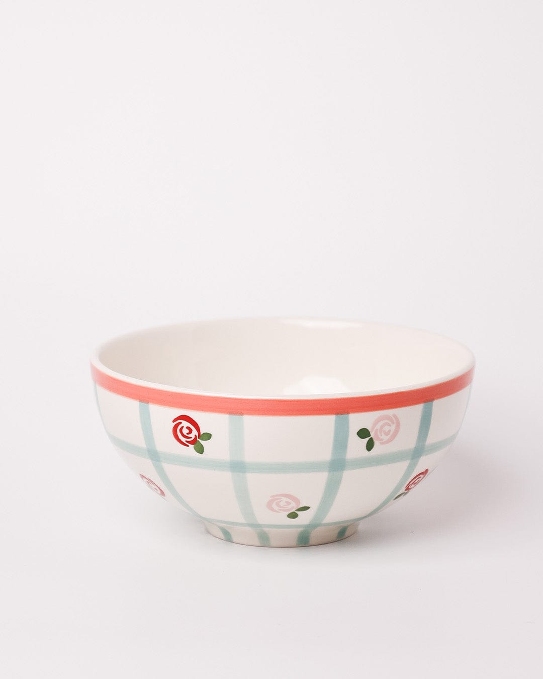 Tea Garden Handpainted Ceramic Bowl 15 cm