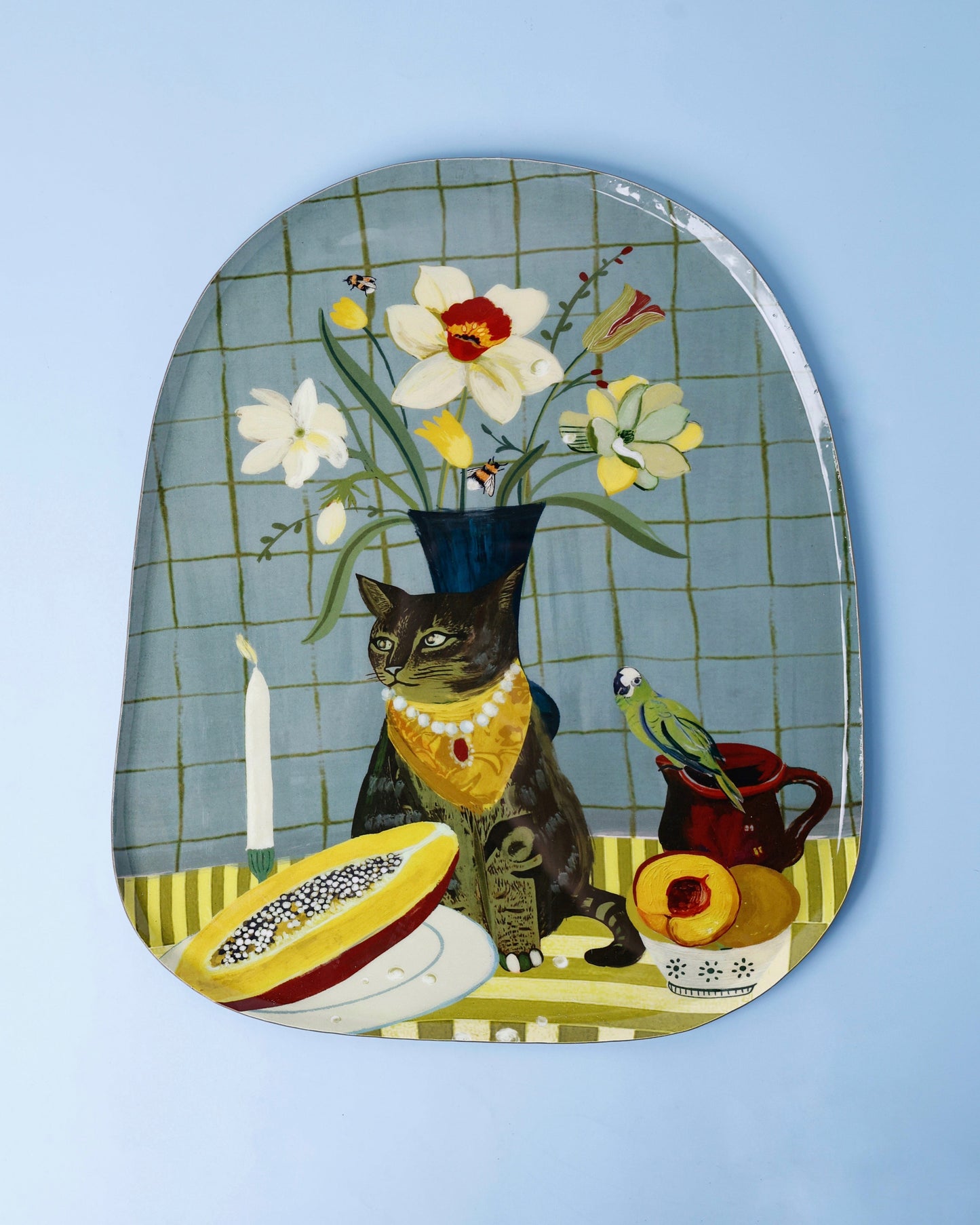 The Odd Trio Metal Wall Plates - Set of 3