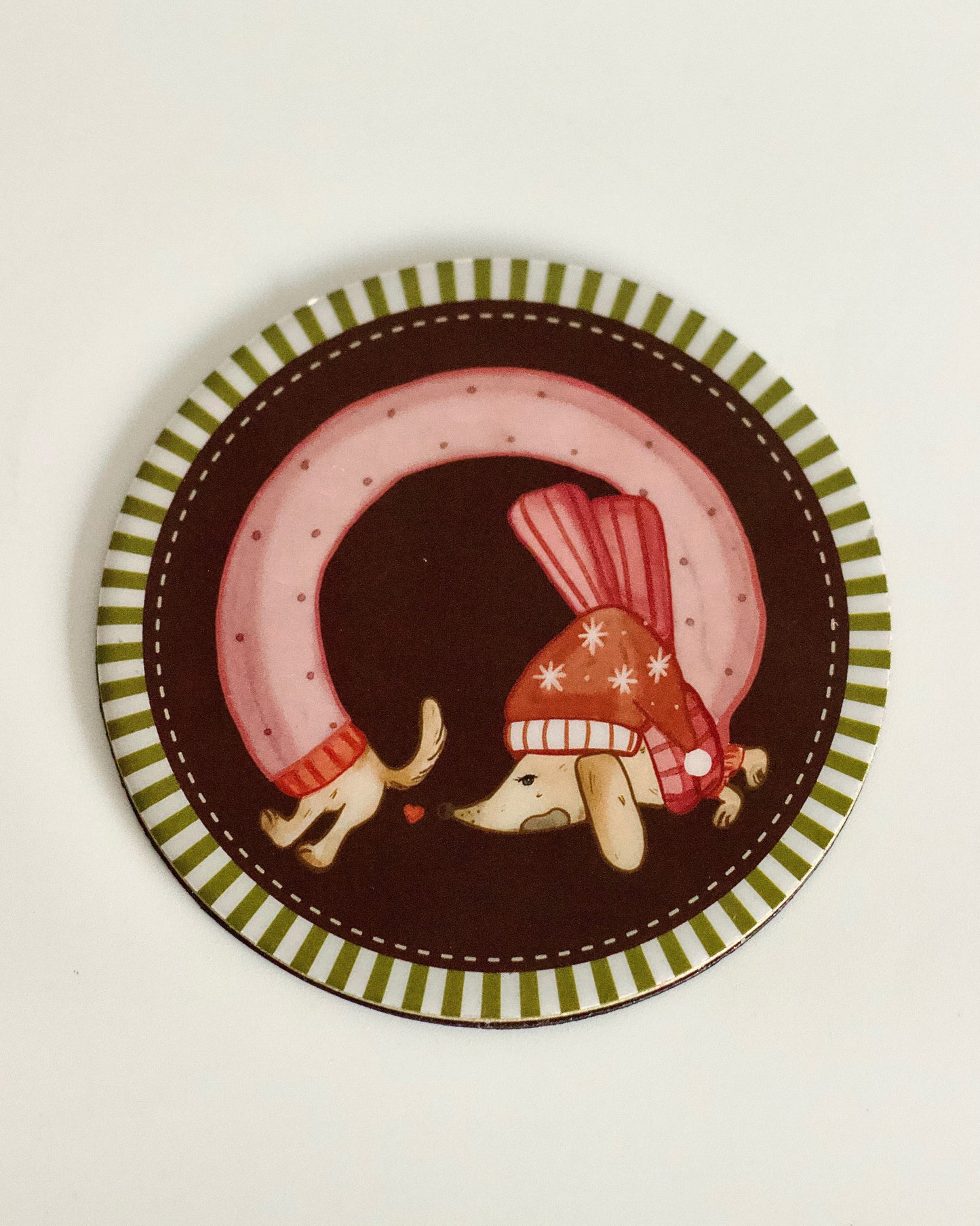 The Xmas Cozy Creatures Coasters - Set of 4