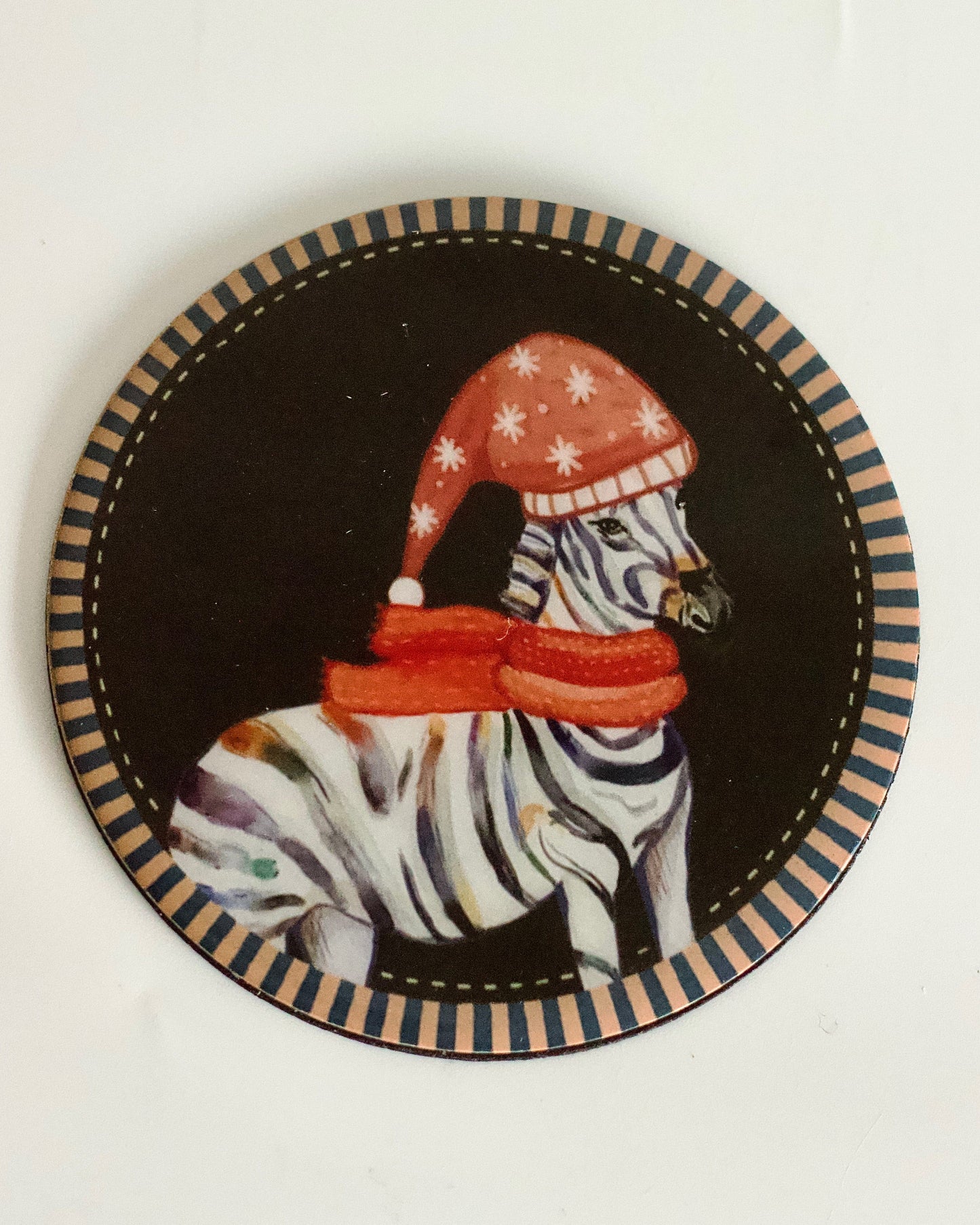 The Xmas Cozy Creatures Coasters - Set of 4